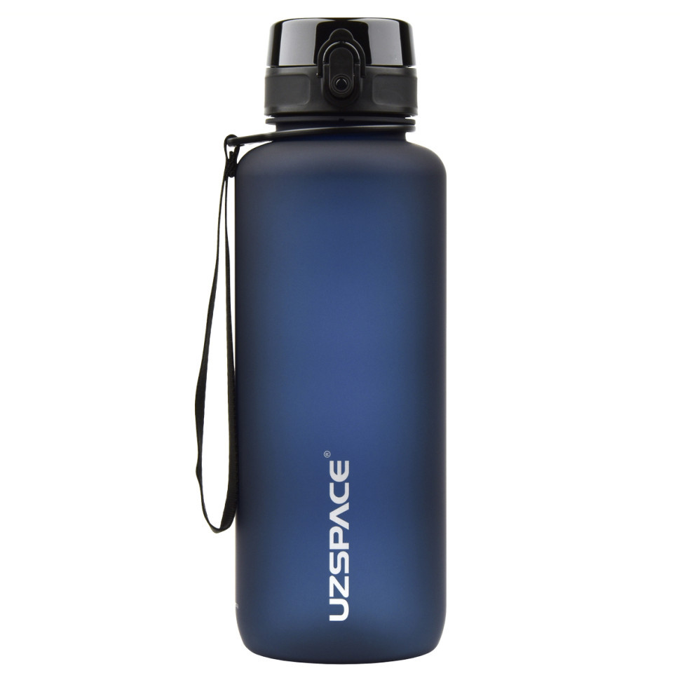 Пляшка для води UZSPACE 3056(Dark-Blue) 1500 мл, темно-синя Вінниця - фото 1