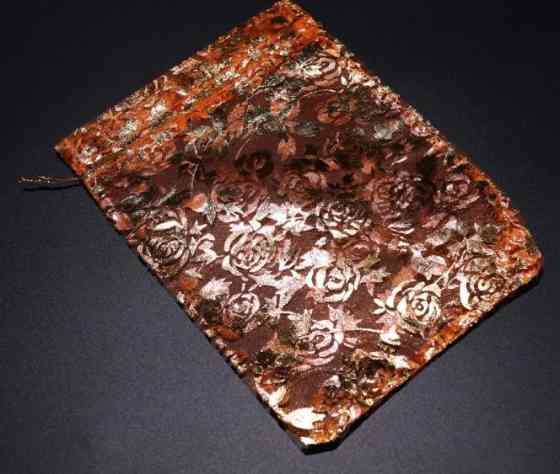 Подарочный мешочек для изделий - 12*10см, оранжевый Киев