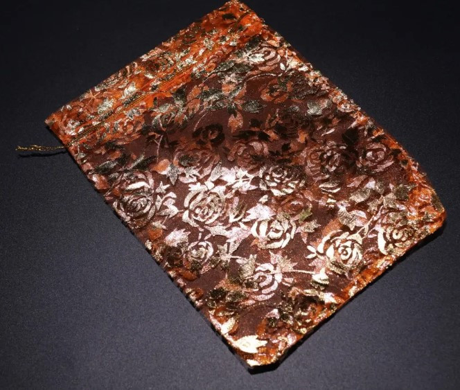 Подарочный мешочек для изделий - 12*10см, оранжевый Киев - изображение 1