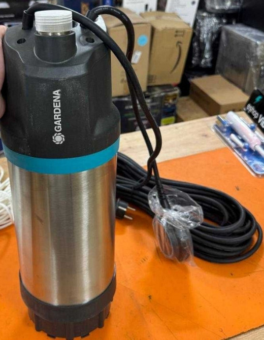 Gardena submersible pressure pump 5900/4 Inox Насос занурювальнурювальний автоматичний. Харків - фото 3