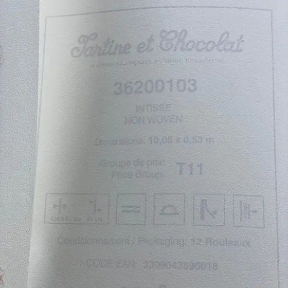 Шпалери Lutece Tartine et Chocolat 36200103 Київ