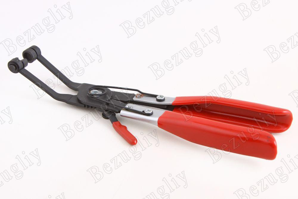 Клещи для снятия хомутов прямые 215мм изогнутые на 45° Toptul Винница - изображение 2