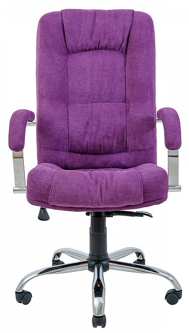 Офисное Кресло Руководителя Richman Alberto Misti Dark Violet Хром М2 AnyFix Фиолетовый Киев - изображение 2