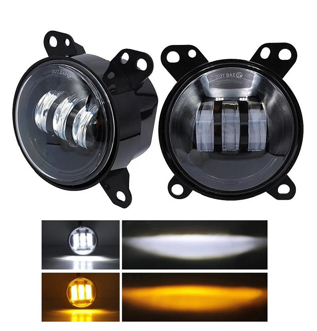 Комплект протитуманних LED фар StarLight HP-GZD-351-06 DAF-105 біле/жовте світло (XF, CF, LF) Харків - фото 3