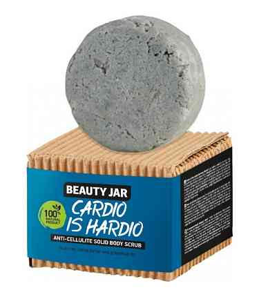 Антицелюлітний скраб для зчеплення з тілом Cardio is Hardio Beauty Jar 100 г Вінниця