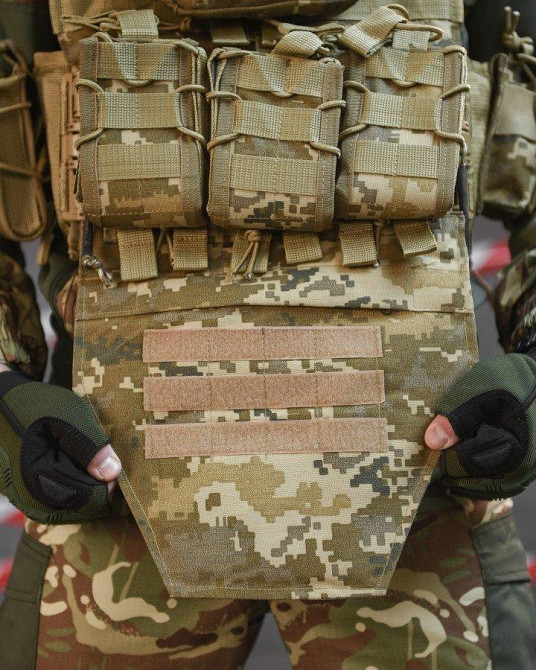 Плитоноска 4 швидкі скидання Cordura піксель НП5128 Одеса - фото 10