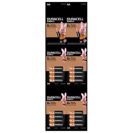 Батарейка Duracell Simply LR6/AA (16шт) Київ