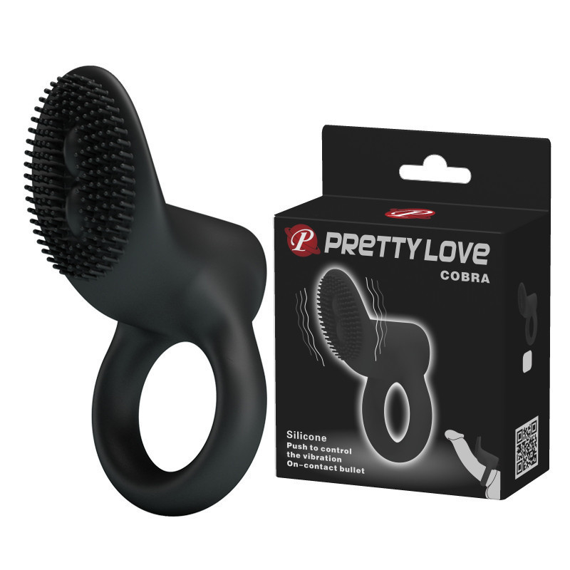 Эрекционное кольцо - Pretty Love Cobra Penis Ring Black Sex Aura Киев - изображение 1