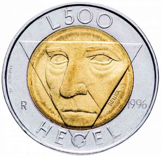 Монета 500 літрів. 1996 рік, Сан-Маріно.UNC Полтава