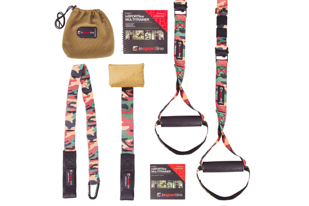 Подвесная система для силовых тренировок inSPORTline MultiTrainer, камуфляж Киев - изображение 1