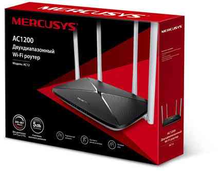 Бездротовий маршрутизатор Mercusys AC12 (6655495) Київ
