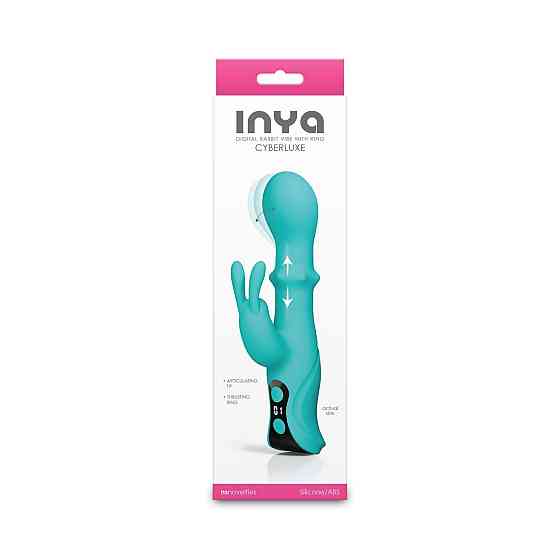 Вібратор-кролик NS Novelties INYA - Cyberluxe - Aqua Sex Aura Київ