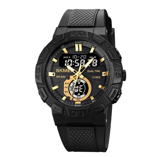 Годинники наручні SKMEI 1881GDBK, ЗОЛОТО-ЧОРНИЙ, 10276 Дніпро - фото 1
