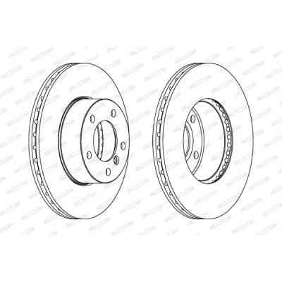 Тормозной диск FERODO DDF1536 Винница