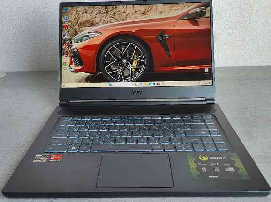Ноутбук: MSI Delta 15 ( 15.5 240Hz. Ryzen 7 5800 H, Radeon RX 6700M, 16/1TB. Киев