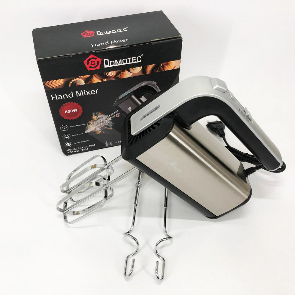 Міксер для зручного приготування їжі, Міксер для виробництва тіста пиріжків Ручний міксер-мішалка XV-85 Львів - фото 13
