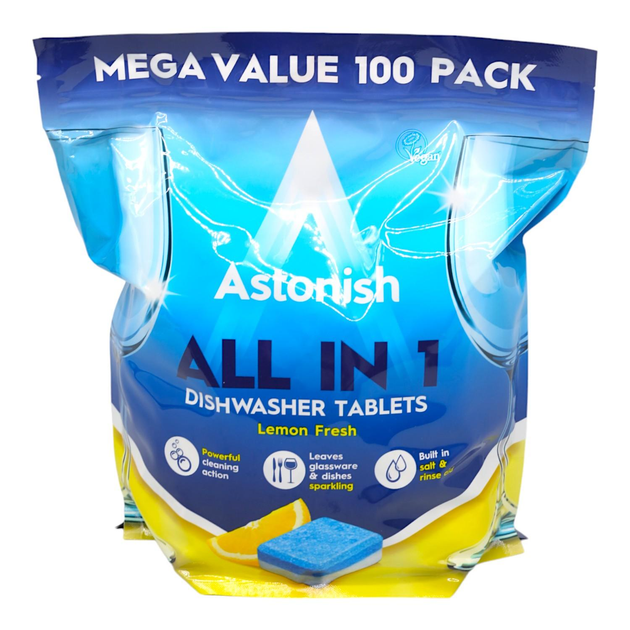 Таблетки для посудомоечной машины Astonish All in 1 Astonish All in 1 Dishwasher Tablets Львов - изображение 1