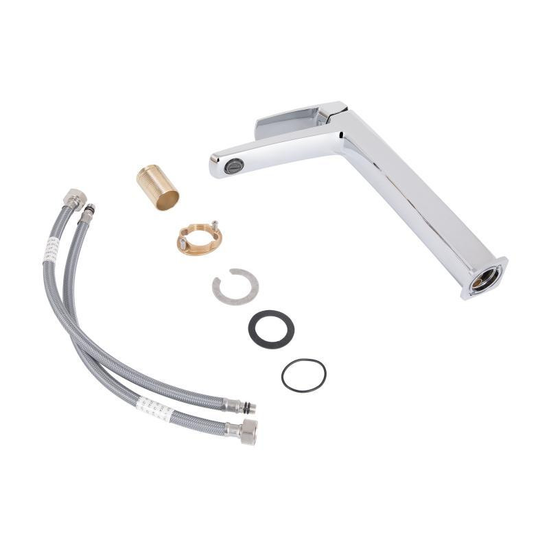 Смеситель для раковины Qtap Tern QTTER269CRM47585 (k30), однорычажный, высокий, Chrome Харьков - изображение 7