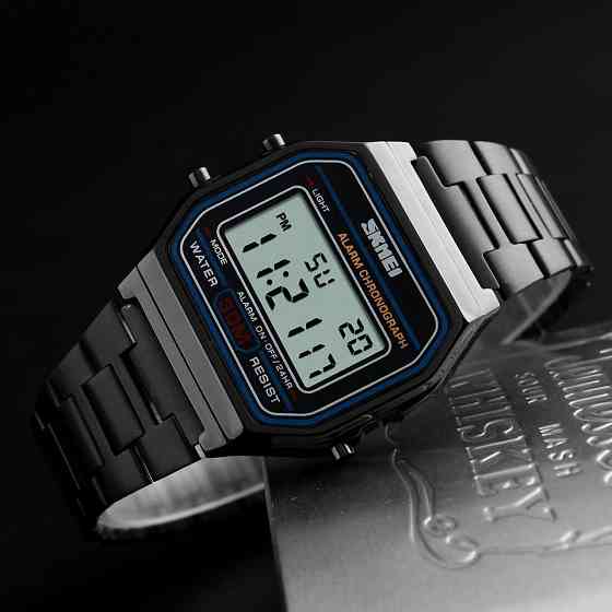 Наручні годинники в ретро стилі SKMEI 1123BK, Оригінальний чоловічий годинник, Годинник retro vintage YR-61 Івано-Франківськ