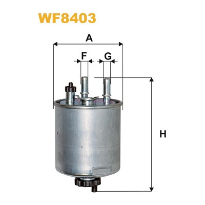 Фільтр паливний Wixfiltron WF8403 Вінниця - фото 1