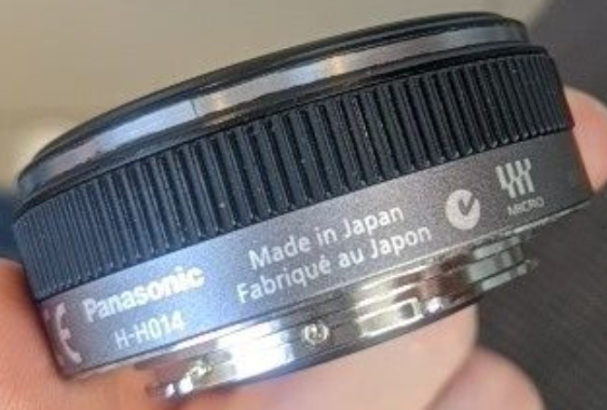 Объектив Lumix 14 , 2.5 micro 3/4 Panasonic. Киев - изображение 1