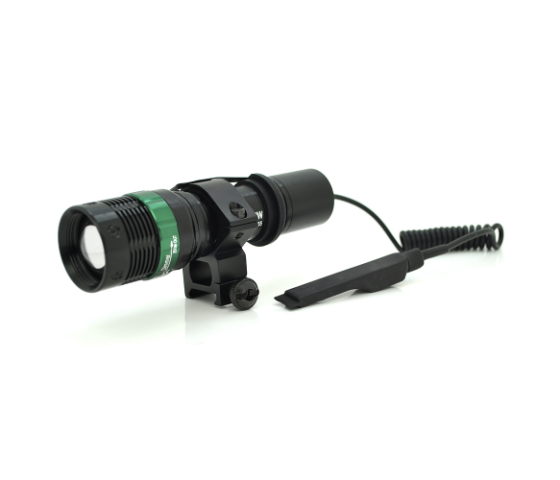Подствольный фонарик Bailong B78, Zoom, 1 реж., корпус- алюминий, водостойкий, ударостойкий, 18650,  Полтава
