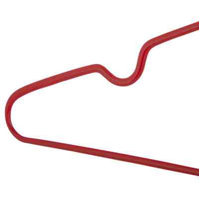Плічка Ardesto Металеві з ПВХ покриттям Червоні 40.5 см 5 шт. (ARHC2805R) Вінниця
