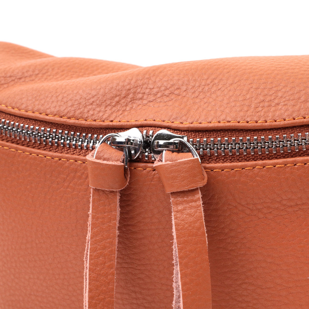 Стильна сумка для жінок через плече з міні гаманцем Vintage 22665 Руда Київ - фото 5