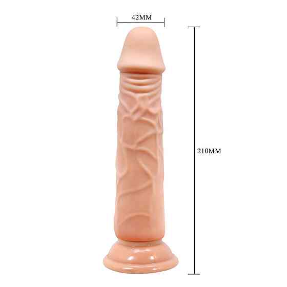 Фалоімітатор - Barbara Calvin Dildo 8,3" Flesh Sex Aura Київ