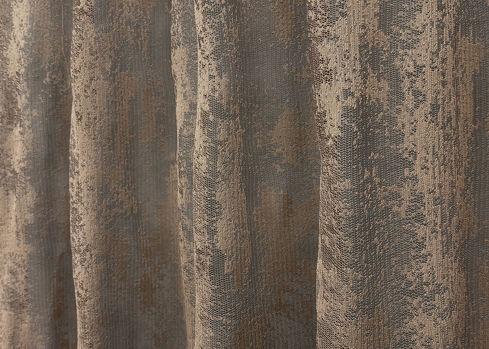 Тюль жакард, коллекція "Мармур Al-1", колір коричневий 1665т Київ - фото 3