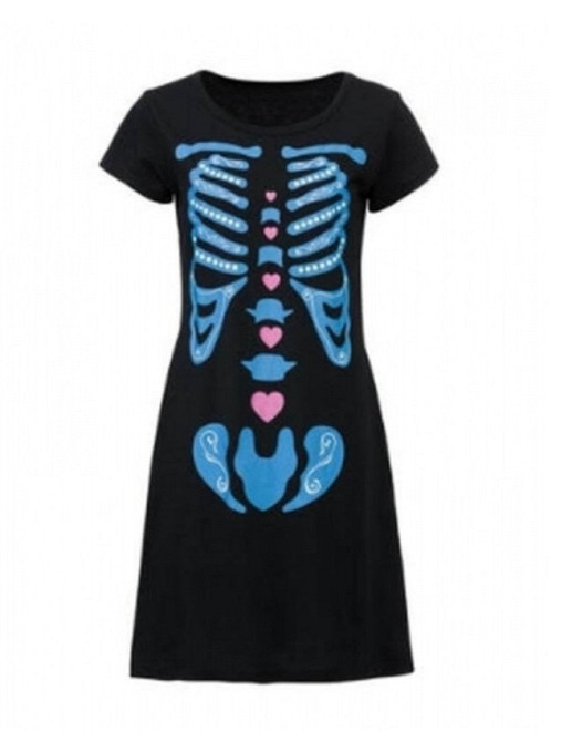 Скелет платье для вечеринки на Хеллоуин размер M 42-44 черный Киев - изображение 2