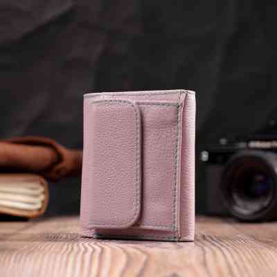 Гаманець ST Leather З натуральної шкіри Бежевий (19503) Вінниця