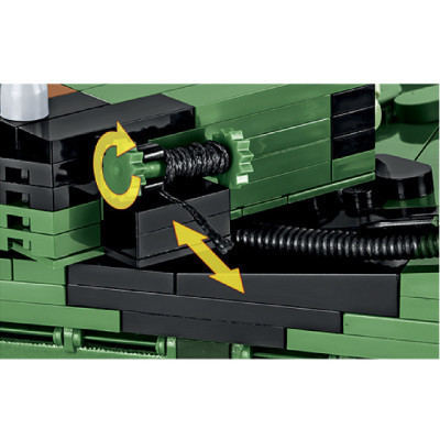 Конструктор Cobi Танк Леопард 2, 864 деталі (COBI-2618) Вінниця - фото 3