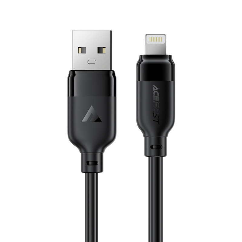 Кабель ACEFAST C16-02 TPU charging data cable USB-A to L Black Одеса - фото 1