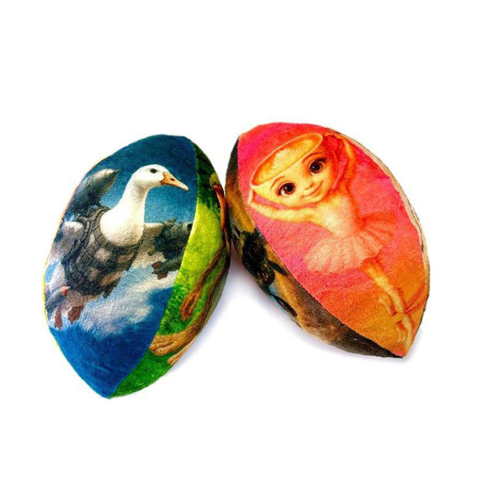 Дитяча м'яка іграшка "М'ячіні-Регбіні" MR-30, 30см Вінниця - фото 2