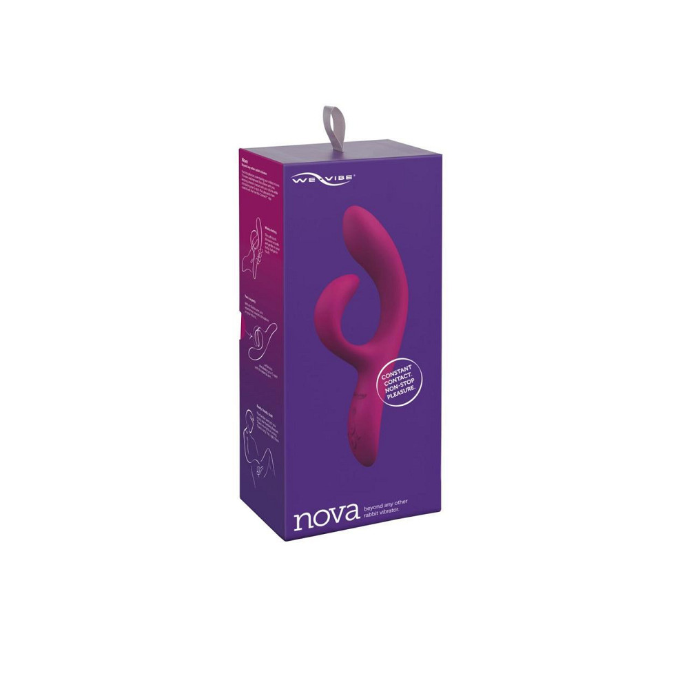 Смарт вибратор-кролик We-Vibe Nova Fuchsia, эргономичный, регулируемый угол наклона ствола Sex Aura Киев - изображение 9