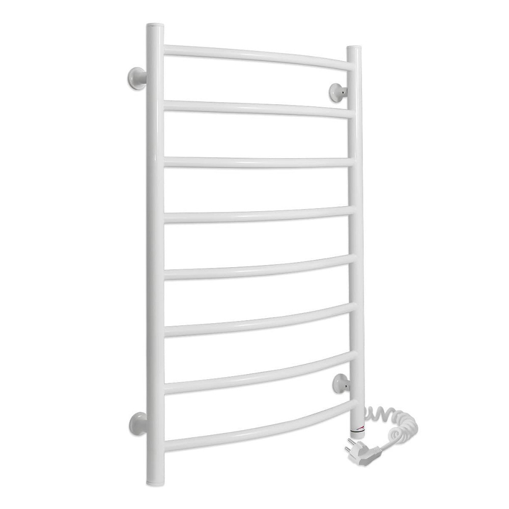 Електричний полотенцесушитель Laris Зебра Класик ЧК8 500Х800 Е білий Київ - фото 1