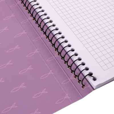 Блокнот Yes А5 50 арк cпіраль Hey Helly клітинка (151858) Вінниця