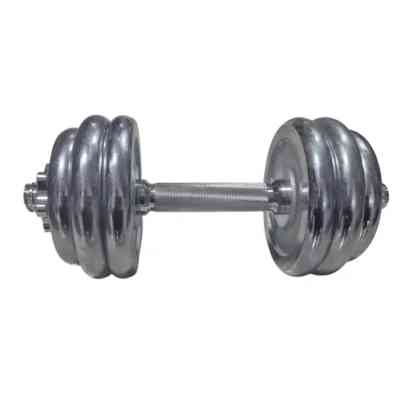 Гантель HSF з хромованим покриттям MD2503 - 15 кг (К00024982) Вінниця