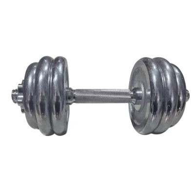 Гантель HSF з хромованим покриттям MD2503 - 15 кг (К00024982) Вінниця - фото 1