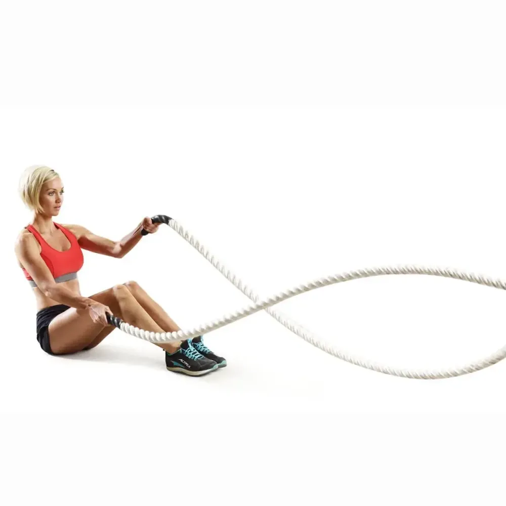 Канат тренувальний для кросфіту 12м Battle Rope WCG W-50х12 Канати Київ - фото 4