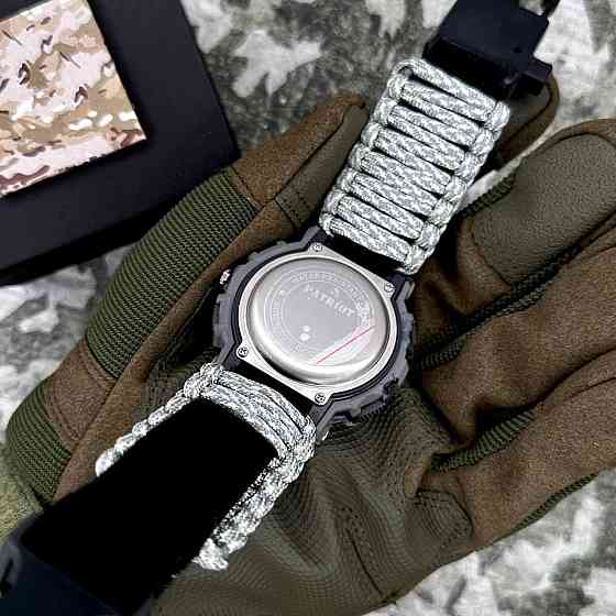 Patriot 005CMGYSU ЗСУ Сірий камуфляж Паракордовий ремінець ACU + Коробка. SBR Київ