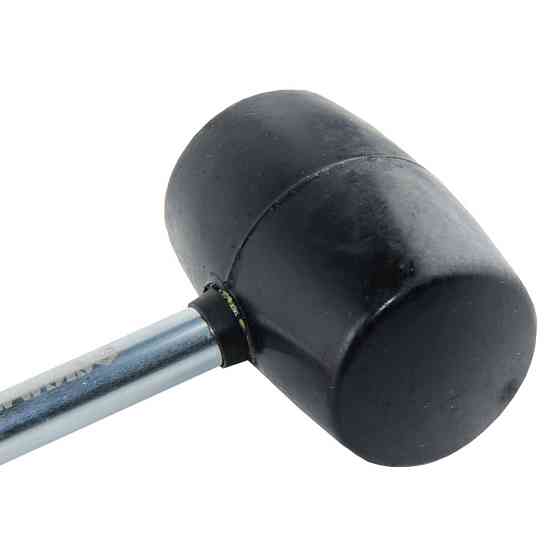 Sigma Киянка резиновая чёрная 450г металлическая обрезиненная рукоятка SIGMA (4317481) Коломыя