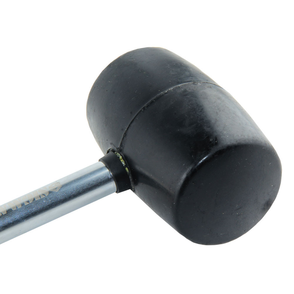 Sigma Киянка резиновая чёрная 450г металлическая обрезиненная рукоятка SIGMA (4317481) Коломия - фото 6