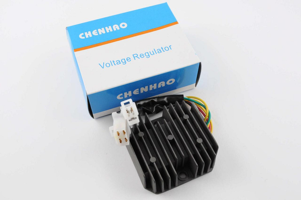 Реле зарядки скутер 4 Т китай 125/150 (7 проводов 4+3) Мукачево - изображение 1