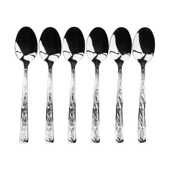 Набір чайних ложок з нержавіючої сталі 6 штук столовий набір HP96925 Київ