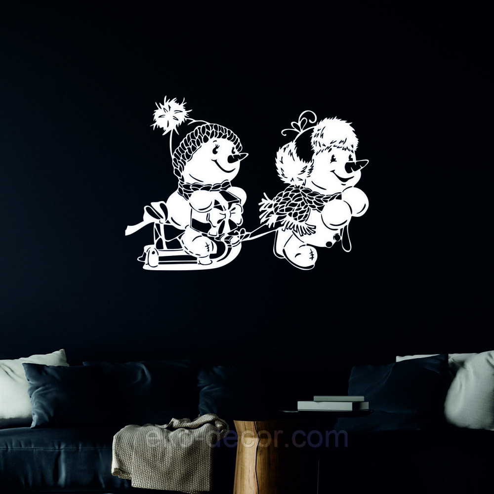 Декоративное настенное Панно «Снеговик», Декор на стену 110*78 см Киев - изображение 9