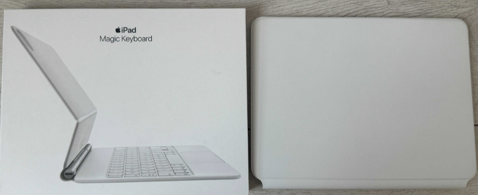 Клавіатура: Magic Keyboard для iPad Pro 11 White. Київ - фото 3