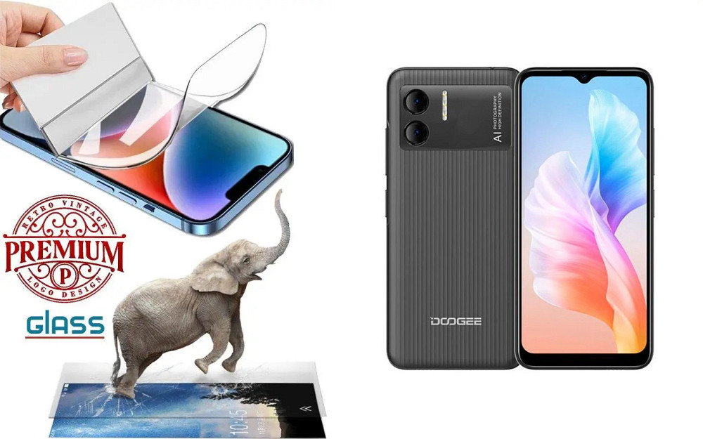 Полиуретановая пленка DOOGEE X98, DOOGEE X98 Pro, Premium, толщина 0,2 мм Киев - изображение 1