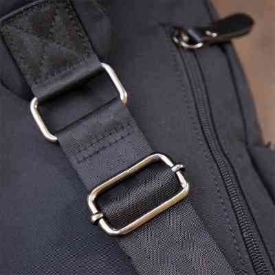 Сумка Vintage Через плечо нейлон Черная (20632) Винница